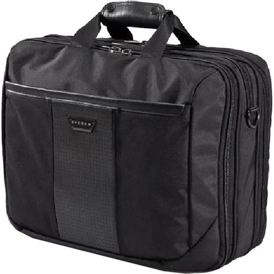 EVERKI_Versa_Premium_Briefcase_17.3''_Checkpoint_friendly_design_Corner-guard_protection_system_Double-sided_organizational_panel_Trolley_handle_pass_through_strap