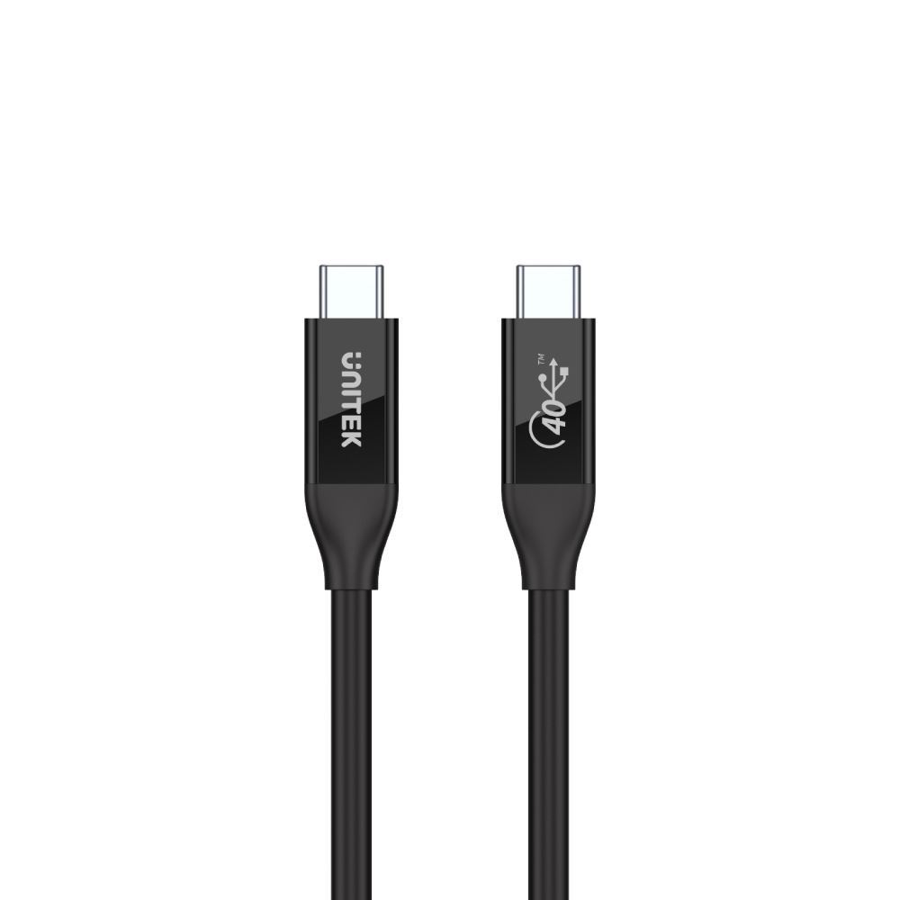 UNITEK_0.8m_USB-C_to_USB-C_4.0_Cable._Supports_up_to_40Gbps_Transfer_Rate,_100W_20V/5_A_Power_Delivery._8K_Ultra_HD_Display._Compatible_with_Thunderbolt_3_and_4_USB-IF_Certified._Black 293
