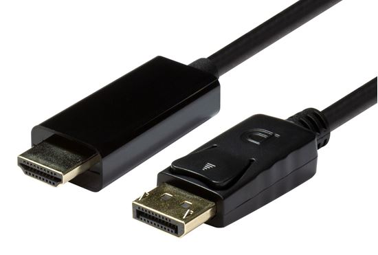 DYNAMIX_1m_DisplayPort_1.2_to_HDMI_1.4_Monitor_cable._Max_Max_Res:_4K@30Hz_(3840x2160) 822