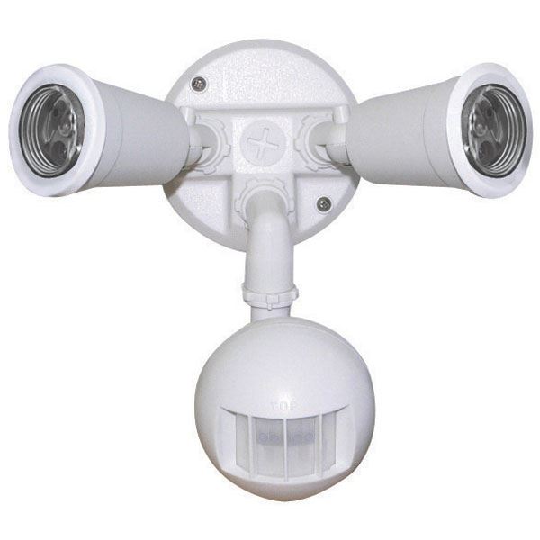 HOUSEWATCH_Twin_Spot_Sensors_E27._IP44._12m_Detection_Range._LUX_Setting_up_to_2000L,_Passive_IR,_Wall/Ceiling_Mountable,_Includes_Stainless_Steel_Screws,_Pre-wired,_July_ON_SALE_-_Up_to_22%_OFF