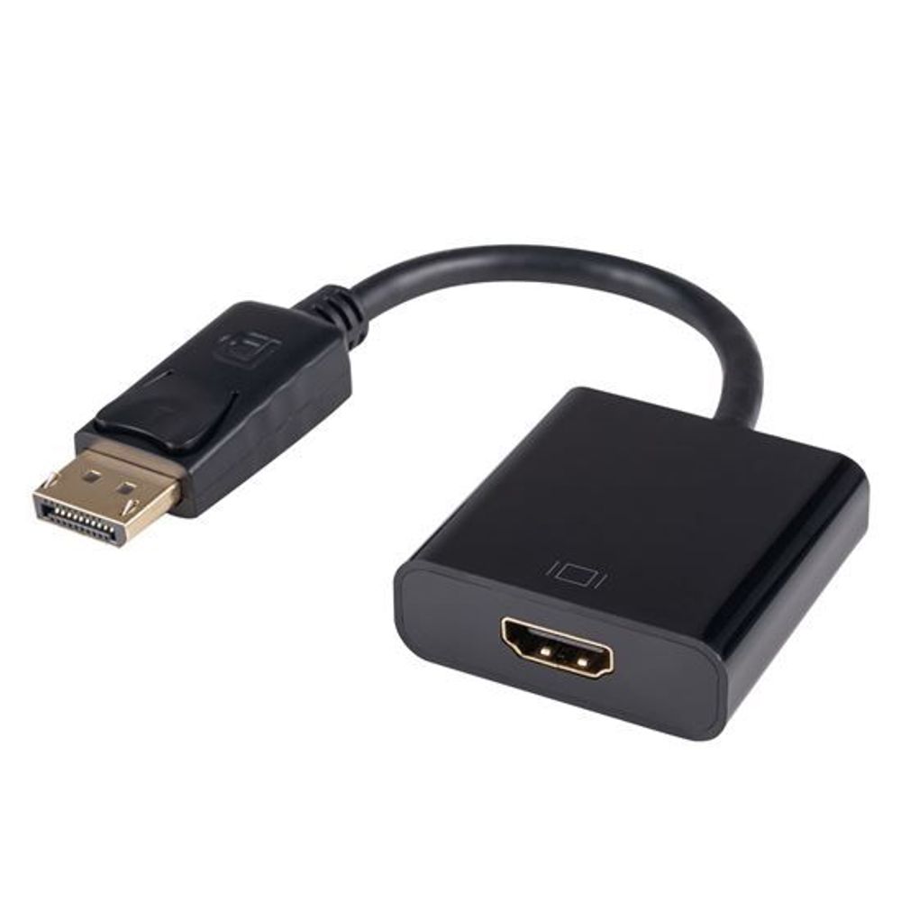 DYNAMIX DisplayPort to HDMI Active Cable Converter. 200mm.