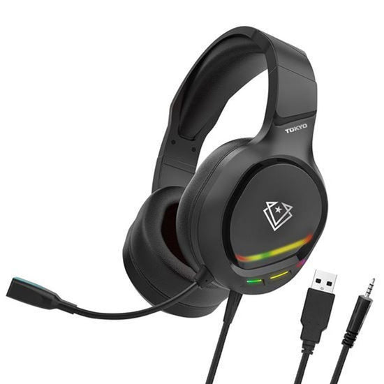 VERTUX Gaming Noise Isolating Amplified Wired Eronomic Over-ear. Colour Options