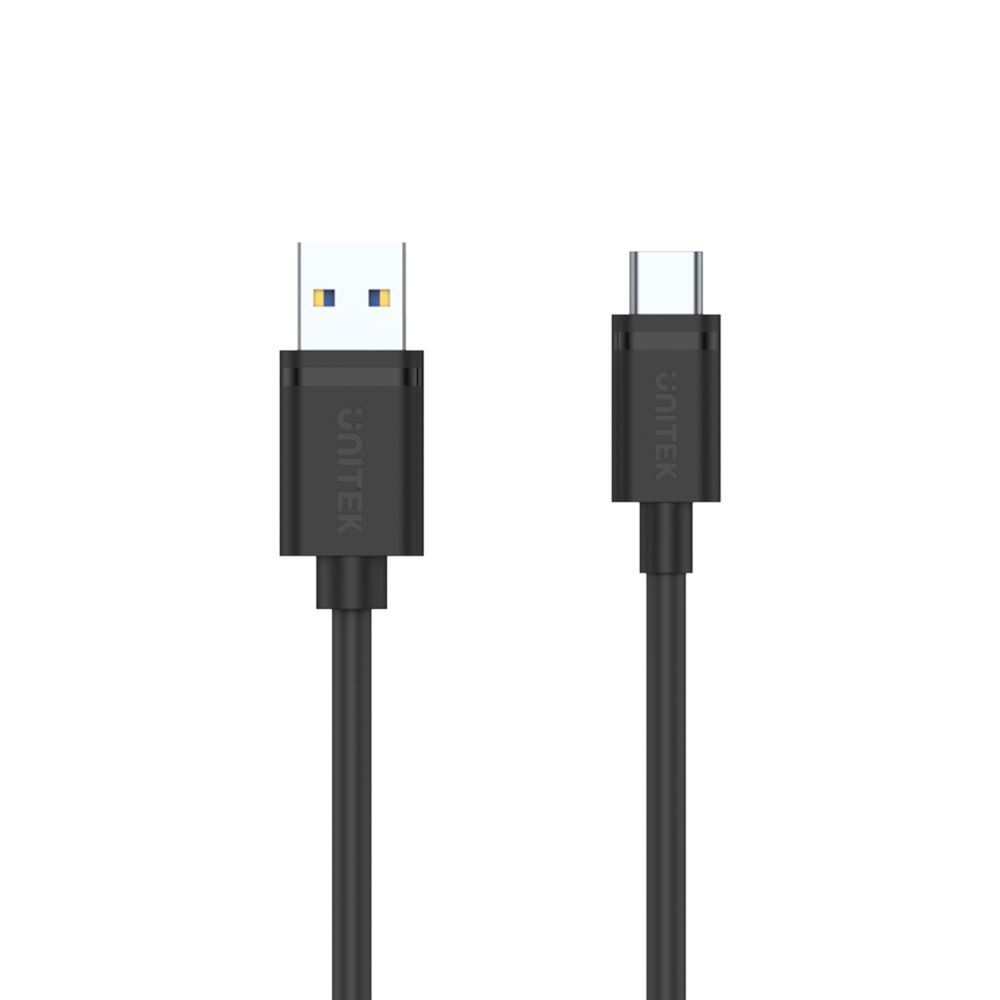 UNITEK_1.5m_USB_3.0_USB-A_Male_To_USB-C_Cable._Reversible_USB-C._Supports_Data_Transfer_Speed_up_to_5Gbps._Sync_and_Charging._Black_Colour. 305