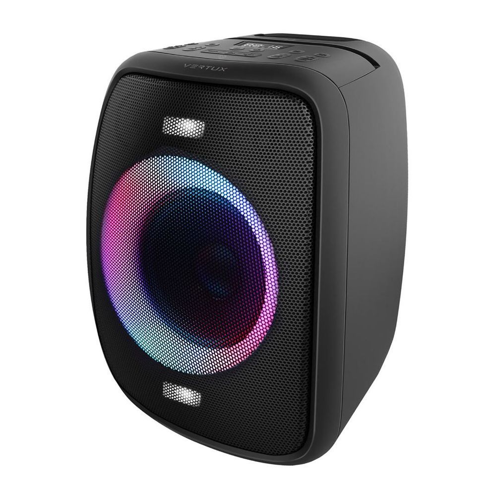 VERTUX TROOP.BLK 60W Bluetooth Speaker With Subwoofer & Built-In 5200mA Battery