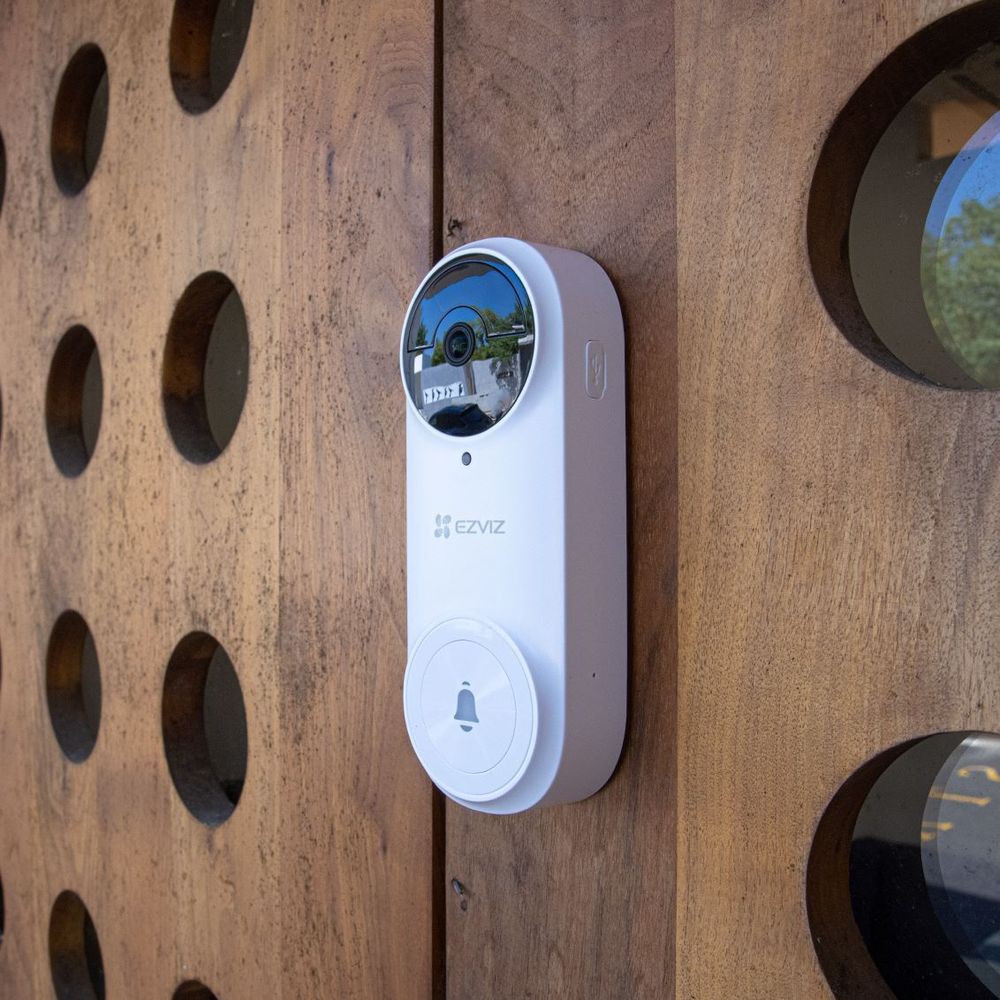 EZVIZ DB2.PRO WiFi Video Doorbell (Battery Powered) 176° FoV & 2-Way Talk.