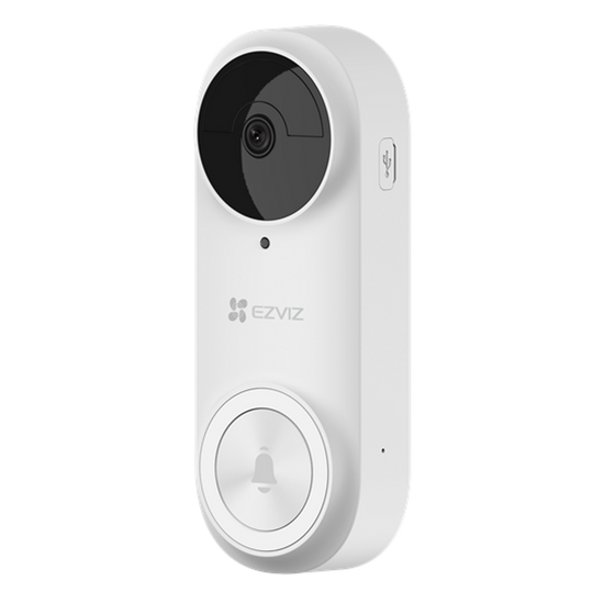 EZVIZ DB2.PRO WiFi Video Doorbell (Battery Powered) 176° FoV & 2-Way Talk.