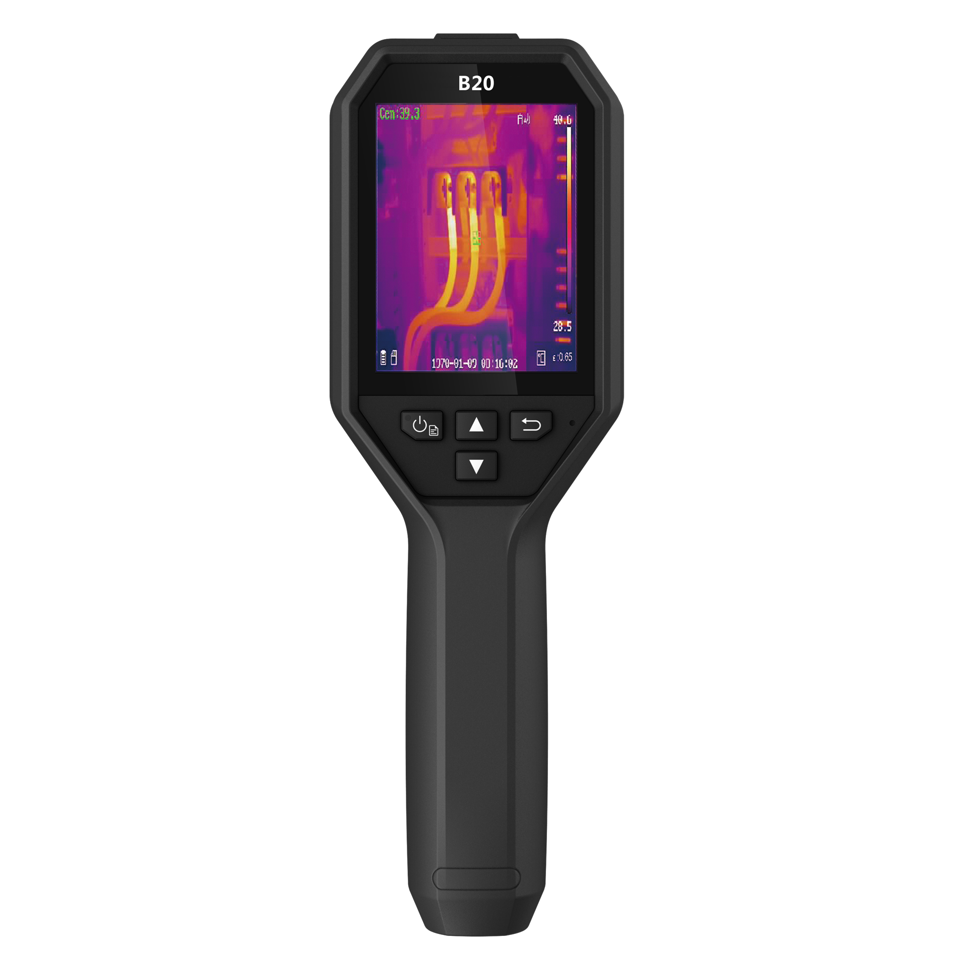 hikmicro b20 compact hand held wi-fi thermal imaging camera. tech supply shed
