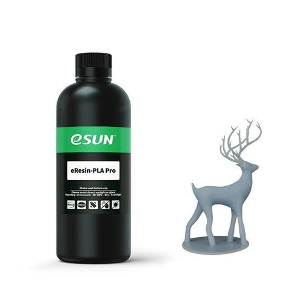 TL4550 eSUN Grey 500g PLA Pro Resin for Resin 3D Printers ERESINPLAPRO-H05