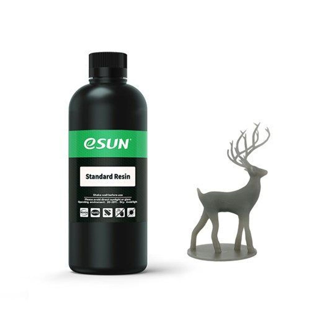 TL4543 eSUN Grey 500g Standard Resin for Resin 3D Printers STANDARDRESIN-H05