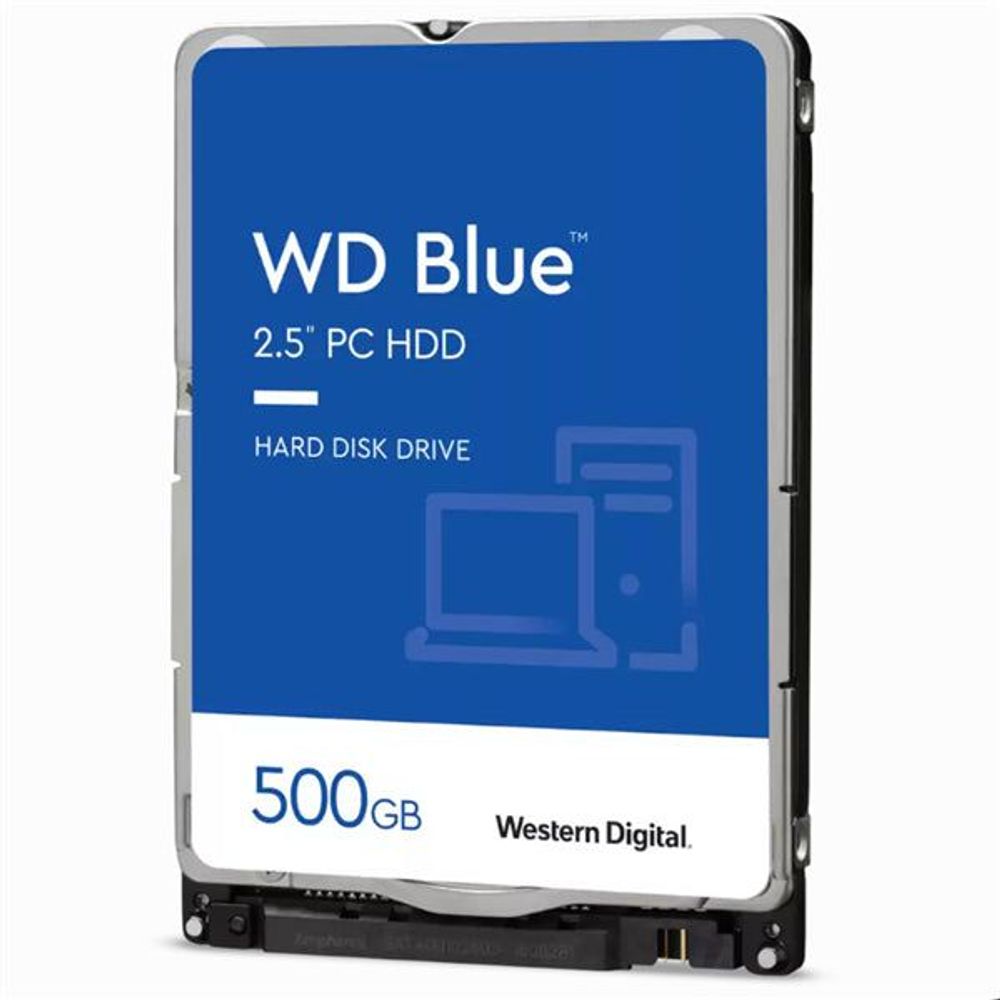 WD Blue 500GB SATA 2.5" 5400RPM 8MB 7mm HDD