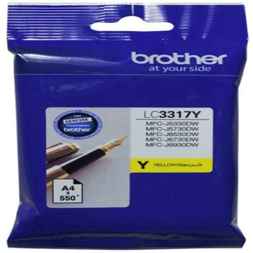 Brother LC3317PVP Combo Pack with 40 Sheets of 6x4 Photo Paper