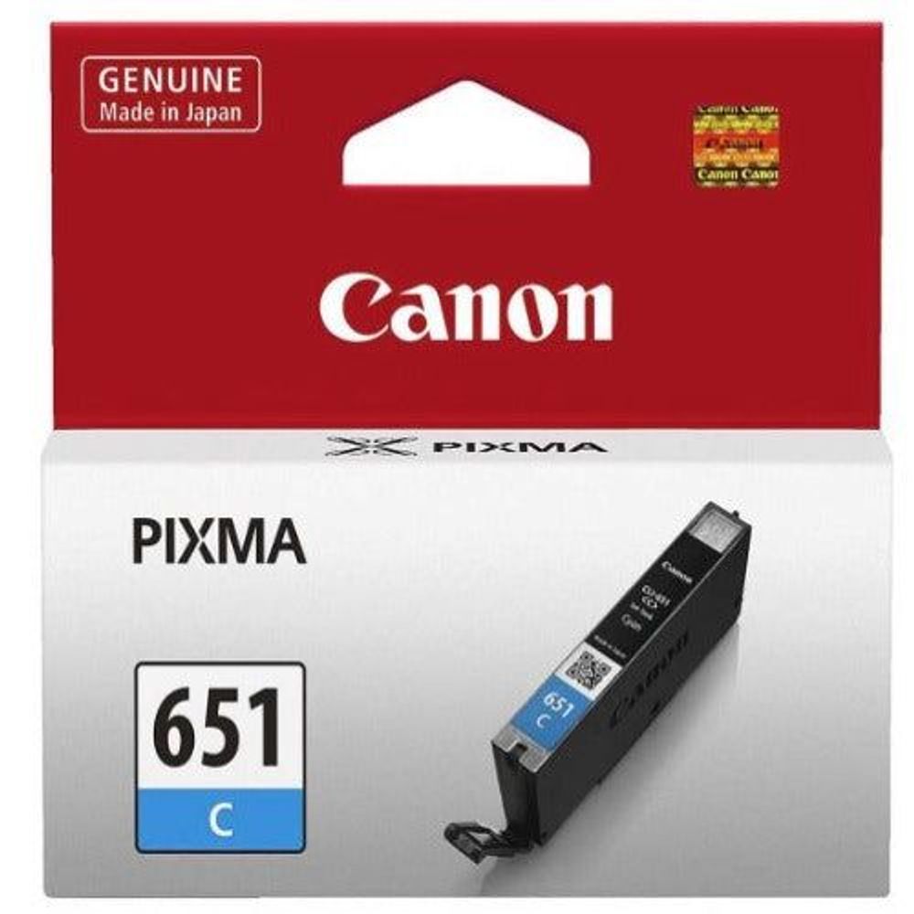 Canon CLI-651XLC Cyan High Yield Ink Cartridge