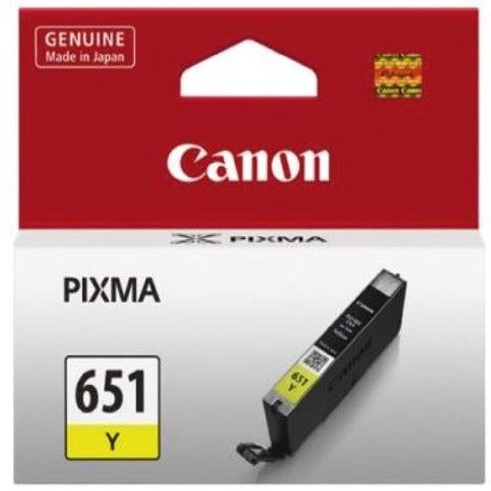 Canon CLI-651XLY Yellow High Yield Ink Cartridge