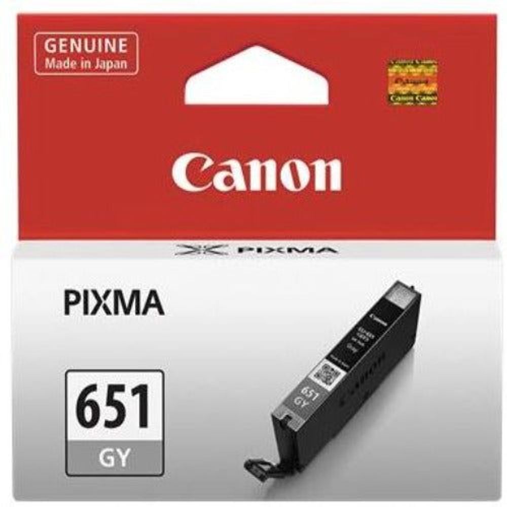 Canon CLI-651XLGY Grey High Yield Ink Cartridge