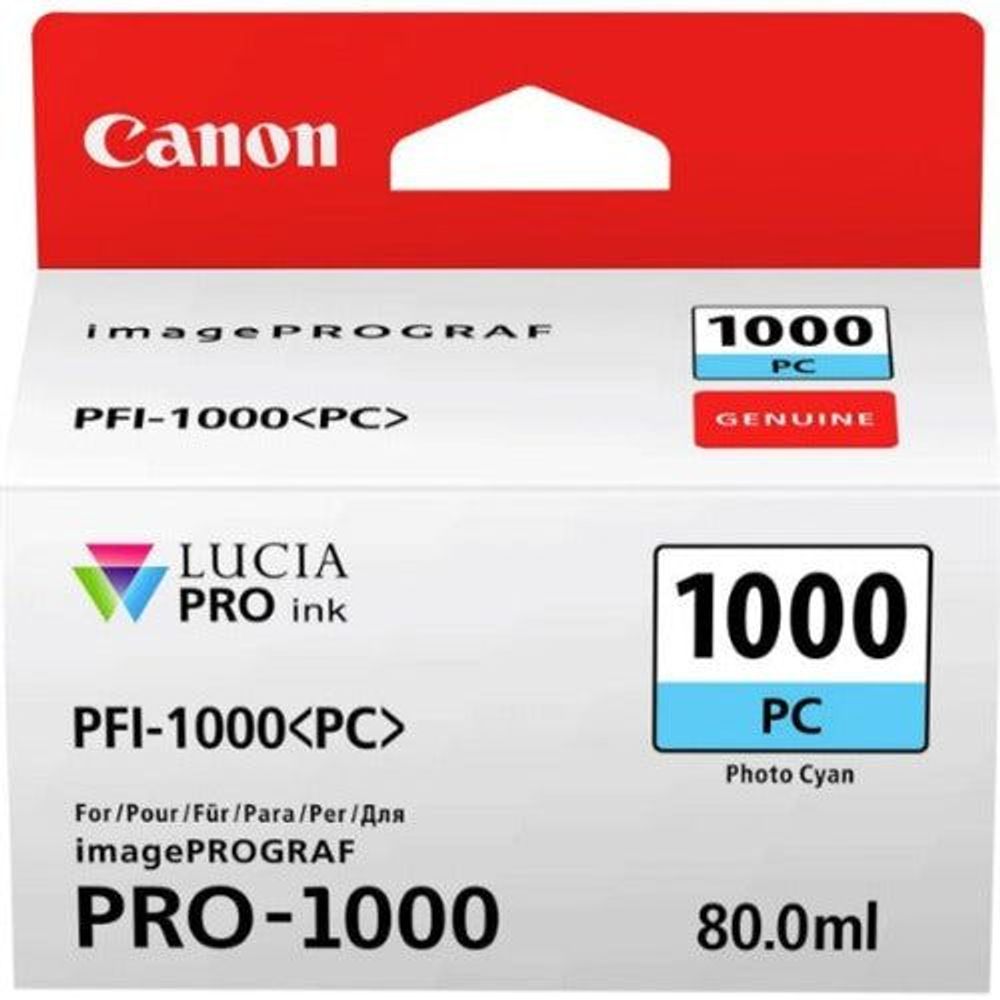 Canon PFI-1000PBK Pigment Black Ink Cartridge