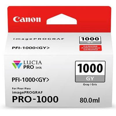 canon pfi-1000gy grey ink cartridge tech supply shed