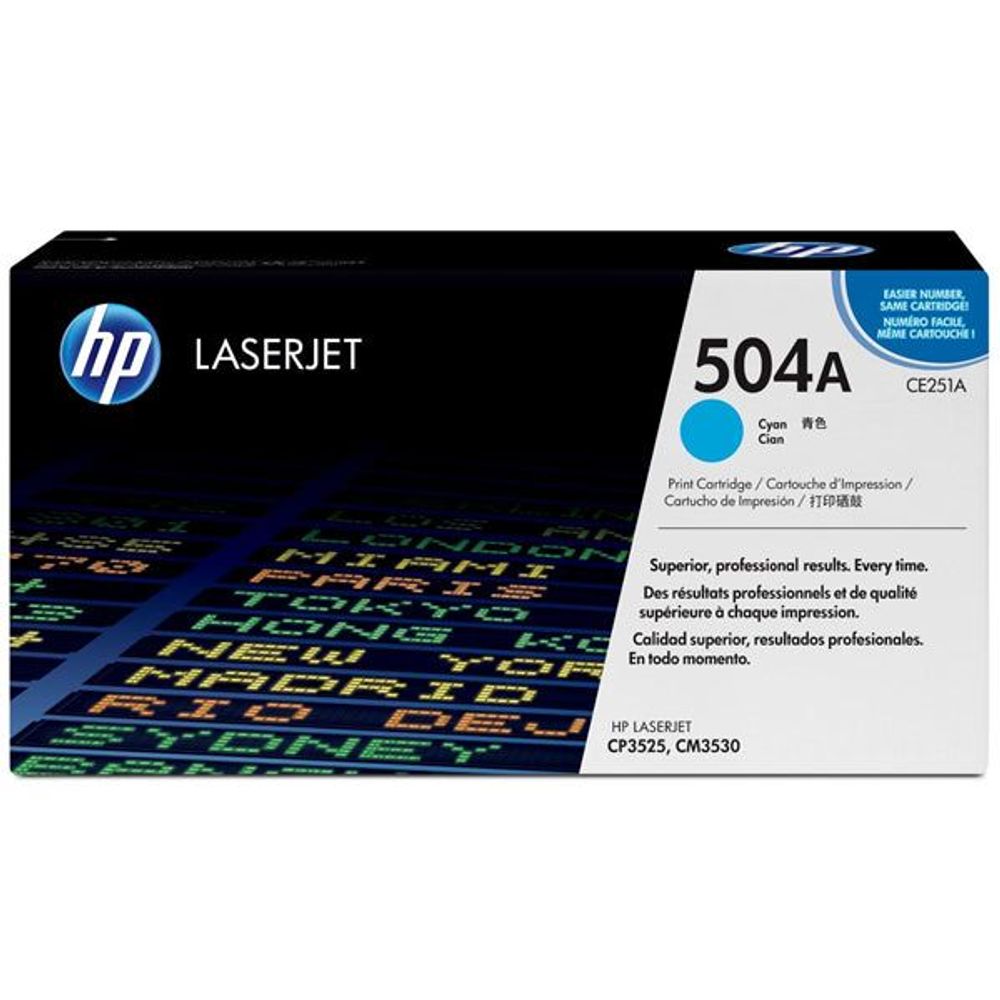 HP 504X Black High Yield Toner Cartridge