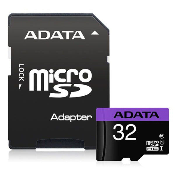 adata premier microsdhc uhs-i card 32gb + adapter tech supply shed