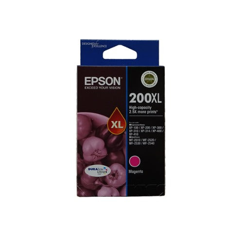 epson 200xl magenta high yield ink cartridge tech supply shed