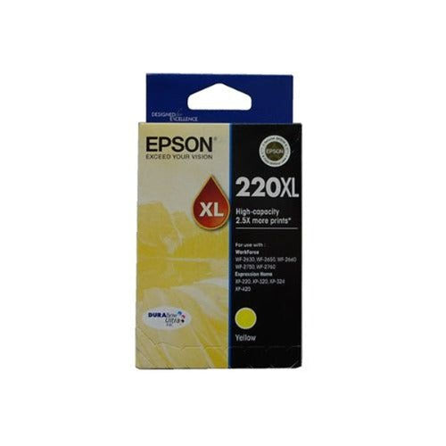 epson 220xl yellow high yield ink cartridge tech supply shed