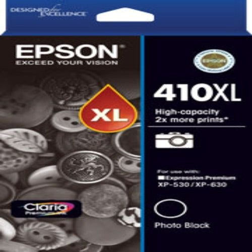 epson 410xl photo black high yield ink cartridge tech supply shed