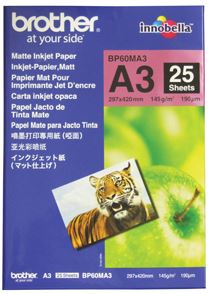 brother bp60ma3 a3 matte inkjet paper tech supply shed