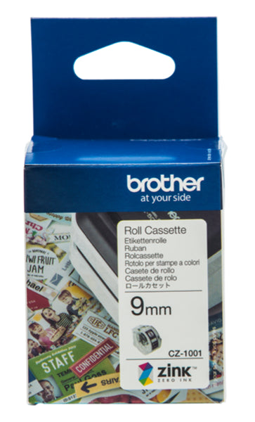 brother cz-1001 9mm printable roll cassette tech supply shed