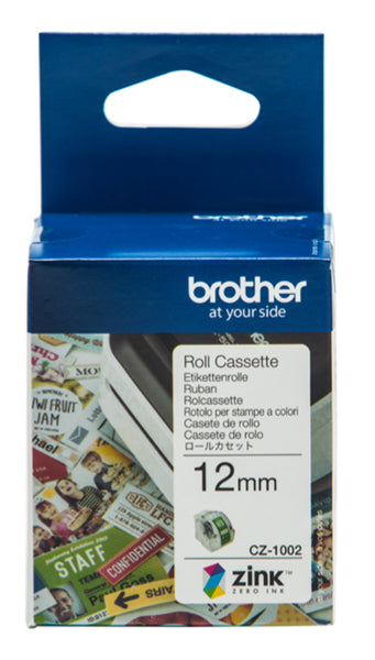 brother cz-1002 12mm printable roll cassette tech supply shed