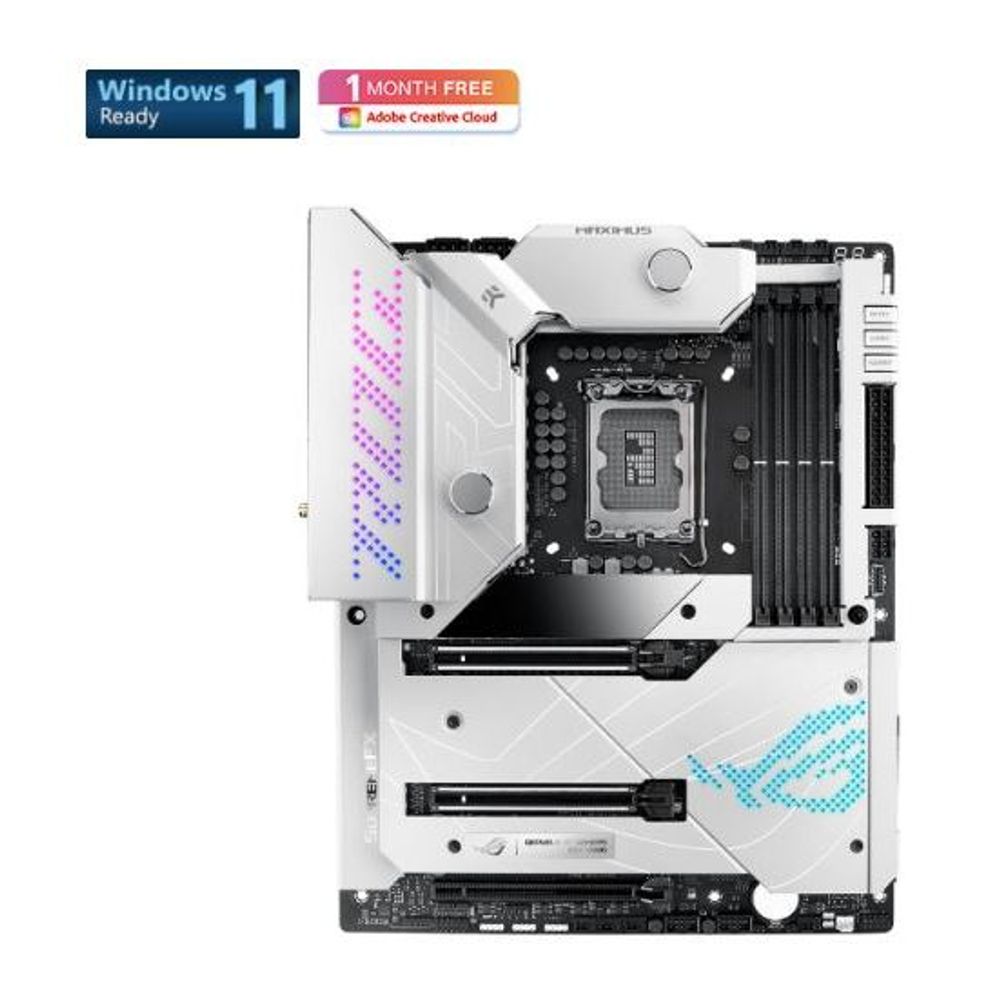 ASUS ROG Maximus Z690 Formula LGA1700 ATX 4xDimm DDR5 PCI-E 5.0 5xm.2 HDMI 2xthunderbolt 4 Ports USB3.2 WiFi 6e RGB Lighting Gaming Motherboard