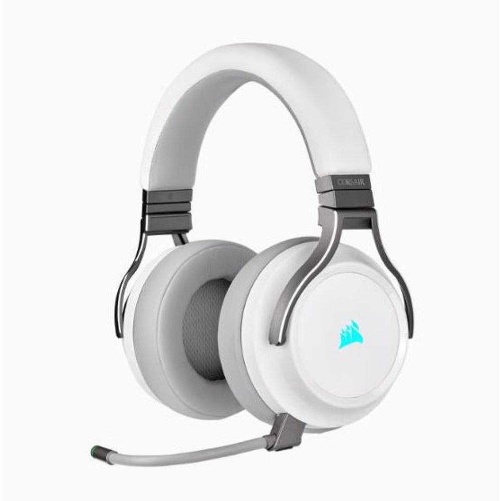 Corsair Virtuoso RGB Wireless High-Fidelity Gaming Headset - White