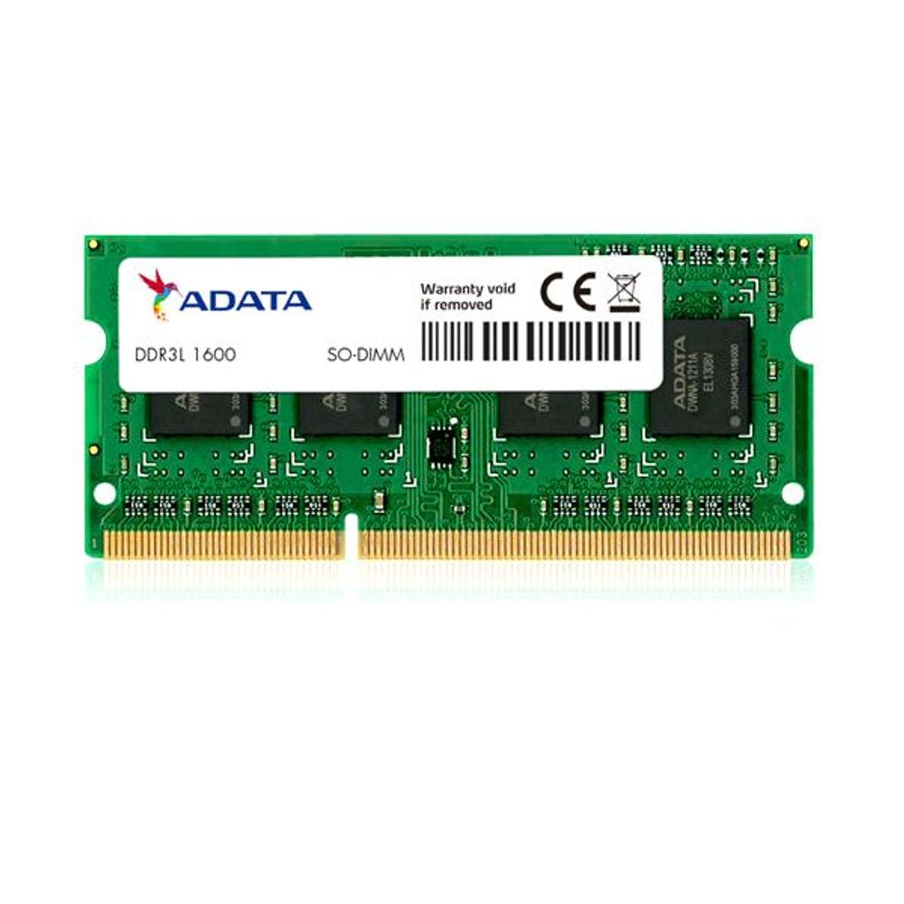 ADATA 8GB DDR3L-1600 PC3L-12800 1.35v SO-DIMM RAM