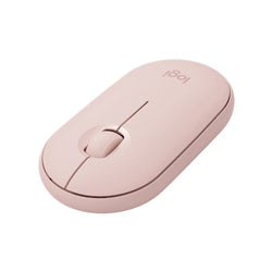 Logitech M350 Pebble 2 USB Wireless/Bluetooth Mouse - Blush Rose