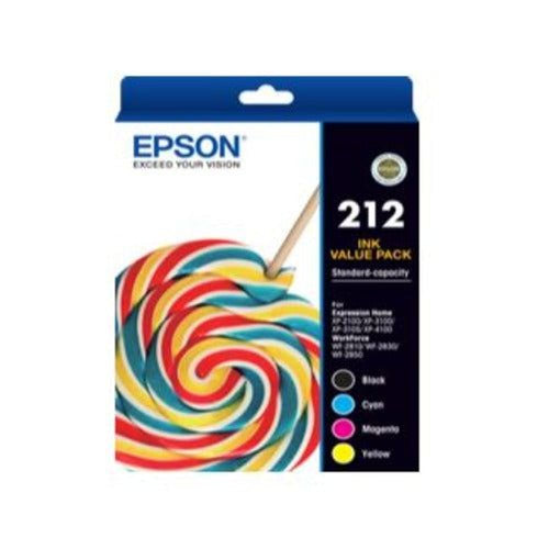 epson 212 ink cartridge 4 ink value pack tech supply shed