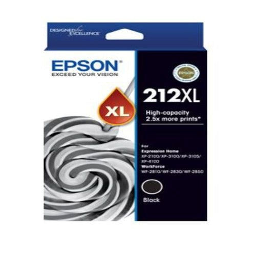 epson 212xl black high yield ink cartridge tech supply shed