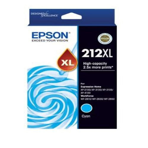 epson 212xl cyan high yield ink cartridge tech supply shed