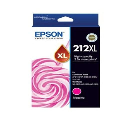 epson 212xl magenta high yield ink cartridge tech supply shed