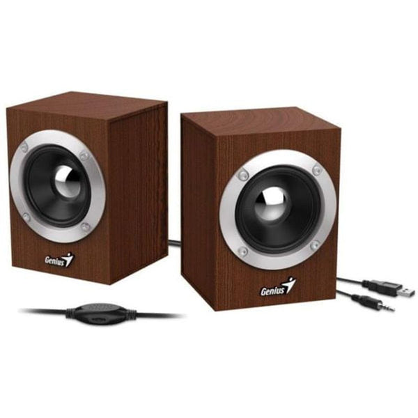 genius sp-hf280 usb powered wooden speakers tech supply shed