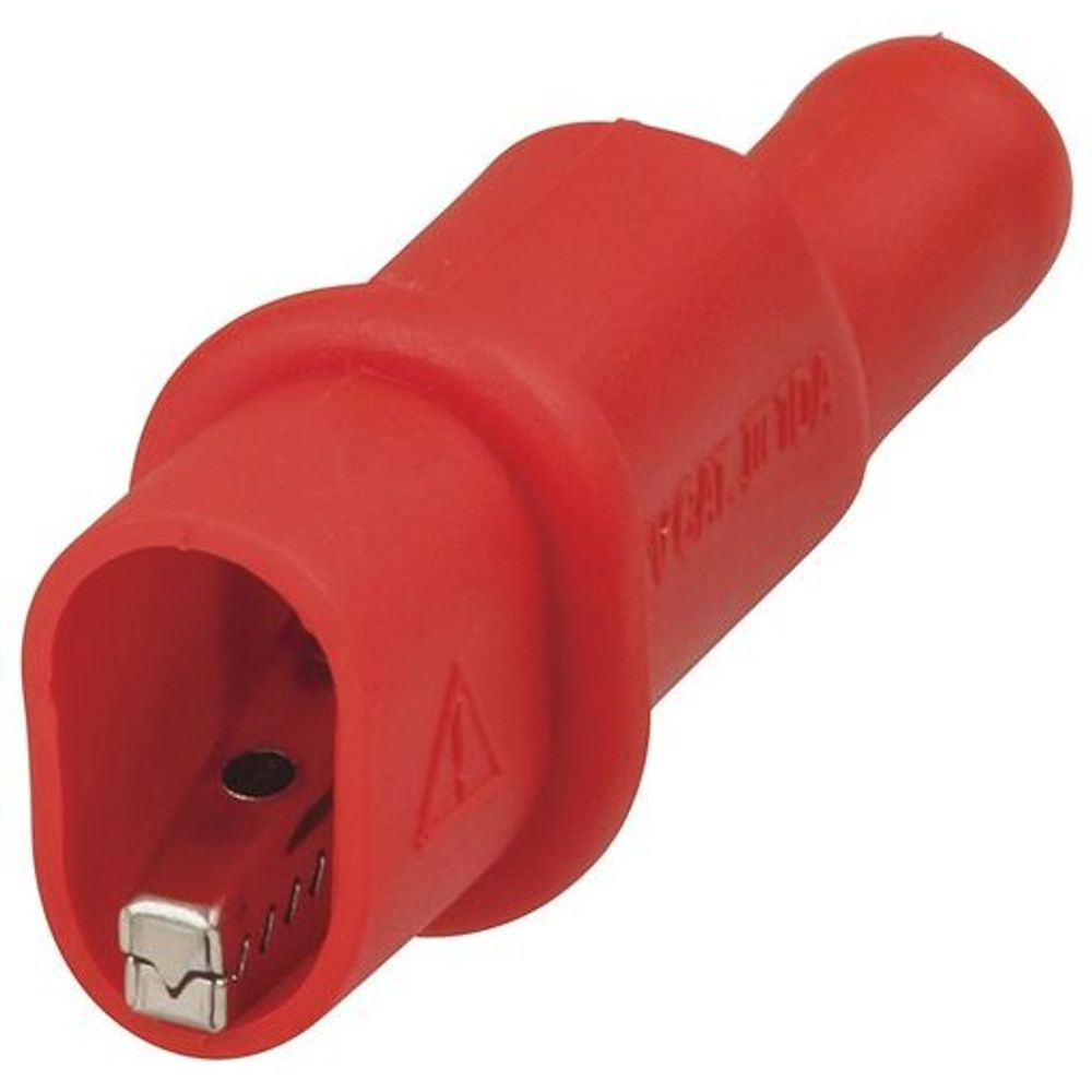 PA3668 4mm Banana Socket to Alligator Clip - Red