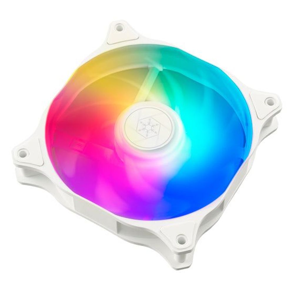 Silverstone Air Blazer 102R 120mm ARGB White Fan