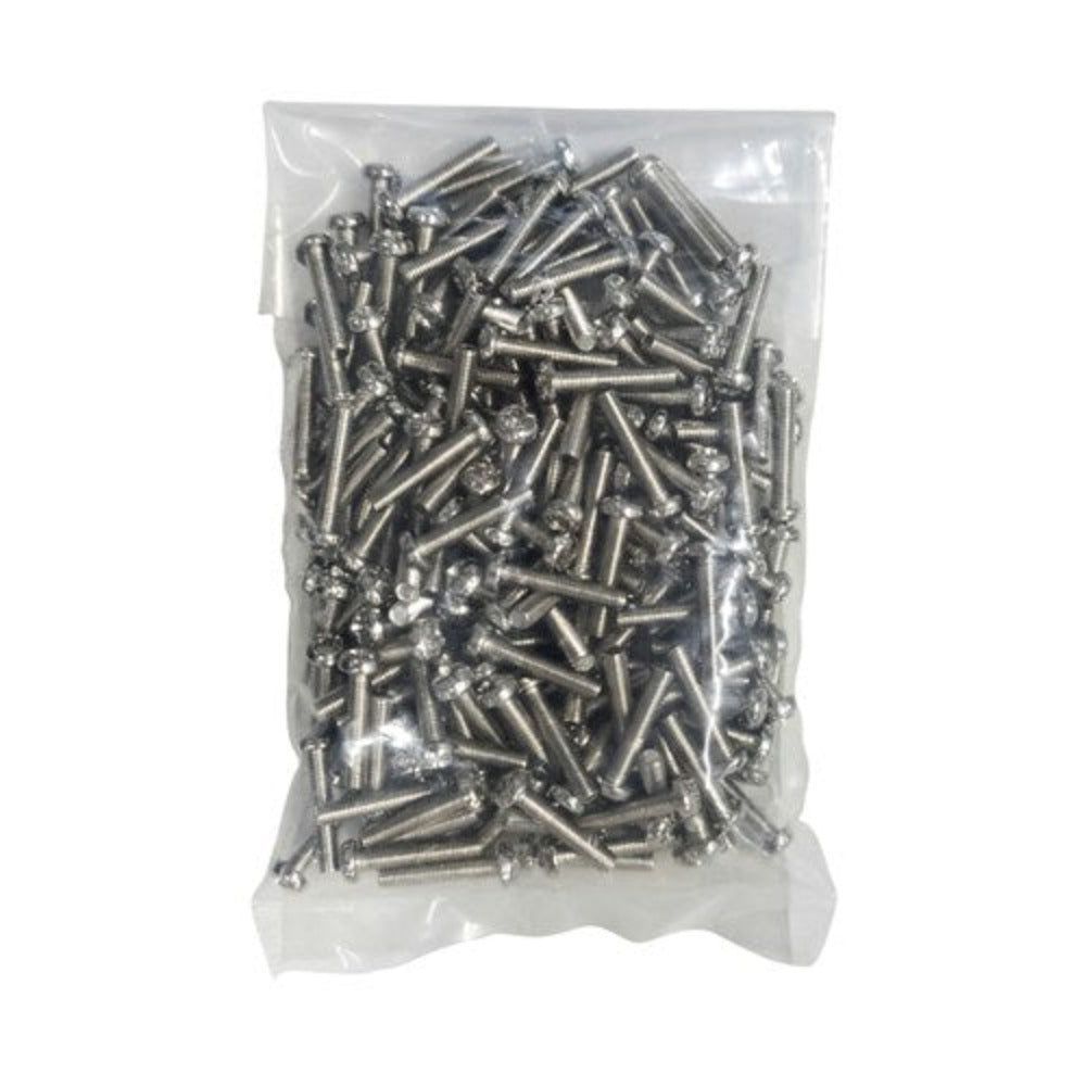 HP0407 M3 x 15mm Steel Screws - Pack of 200