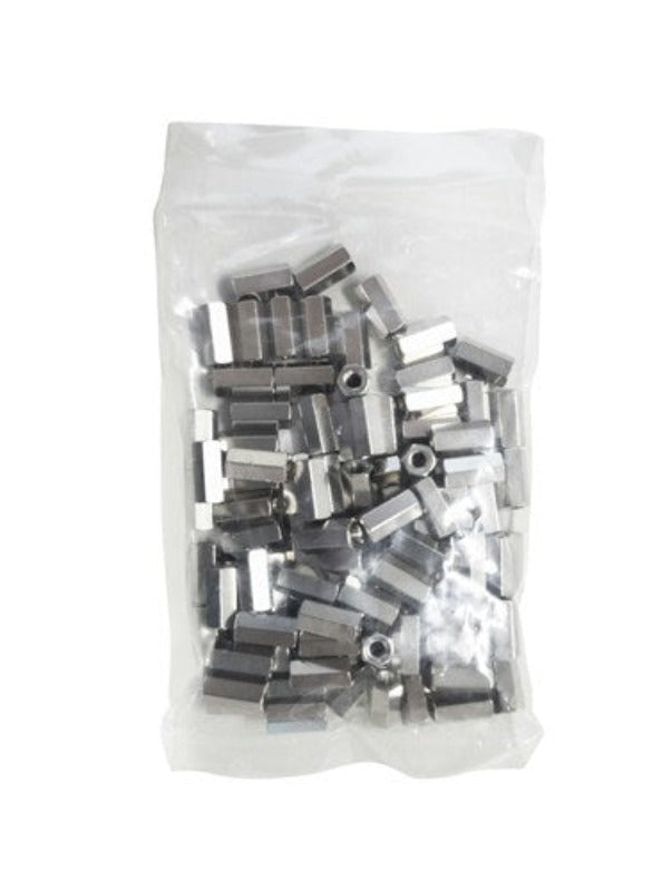 hp0901 m3 x 10mm tapped metal spacers - pack of 100 tech supply shed