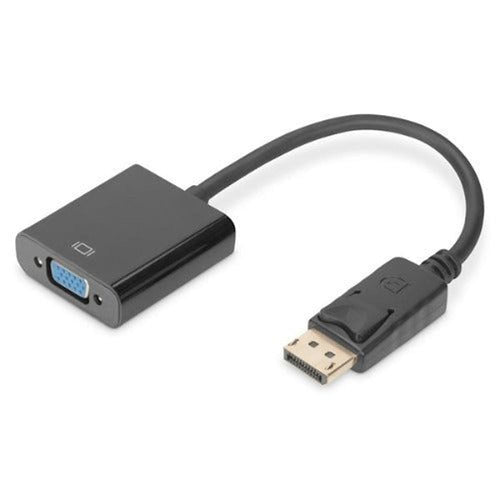 ednet displayport dp (m) to vga (f) adapter 0.15m tech supply shed