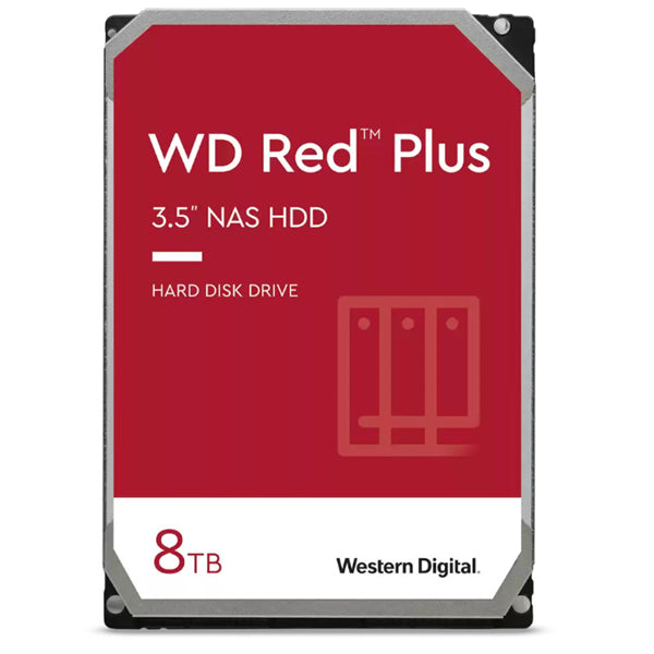 wd red plus 8tb 128mb 5640rpm nas hard drive tech supply shed