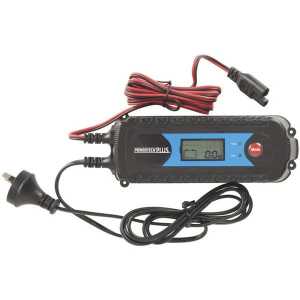 MB3611 - 4 Stage 6/12V 4A Battery Charger with LCD Display