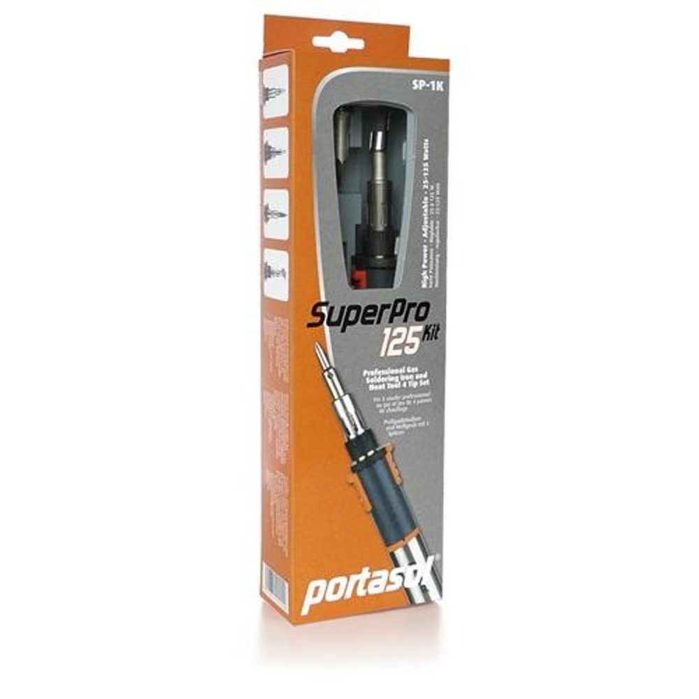Portasol SuperPro gas soldering tool kit retail package