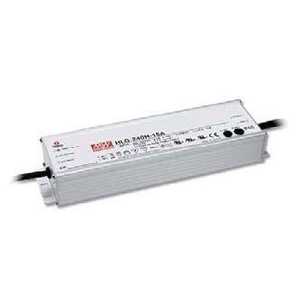 HLG-240H-12B - Mean Well 12VDC 16A IP67 Power Supply Dimmable with Control Wire Adjustment