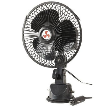 GH1399 - 12VDC Oscillating Fan with Suction Mount Bracket