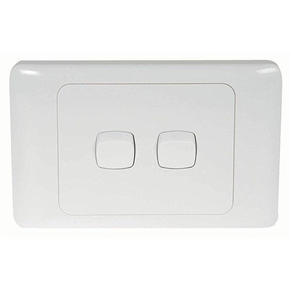 PS4057 - Mains Wall Switch Double