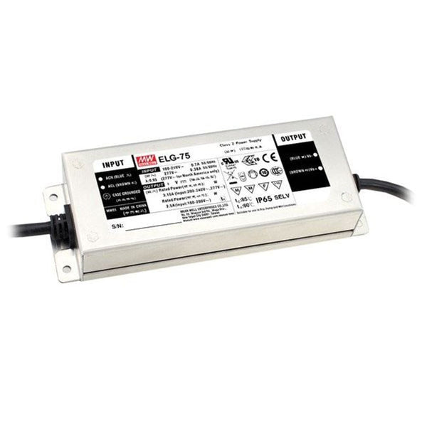 ELG-75-24B - 75W 24V 3.15A Dimmable LED Power Supply