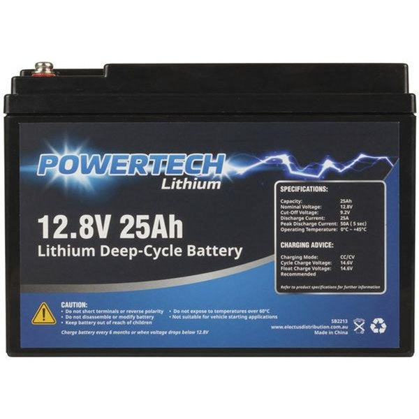 SB2213 - 12.8V 25Ah Lithium Deep Cycle Battery